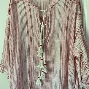 Gorgeous Johnny Was Beaded Tunic